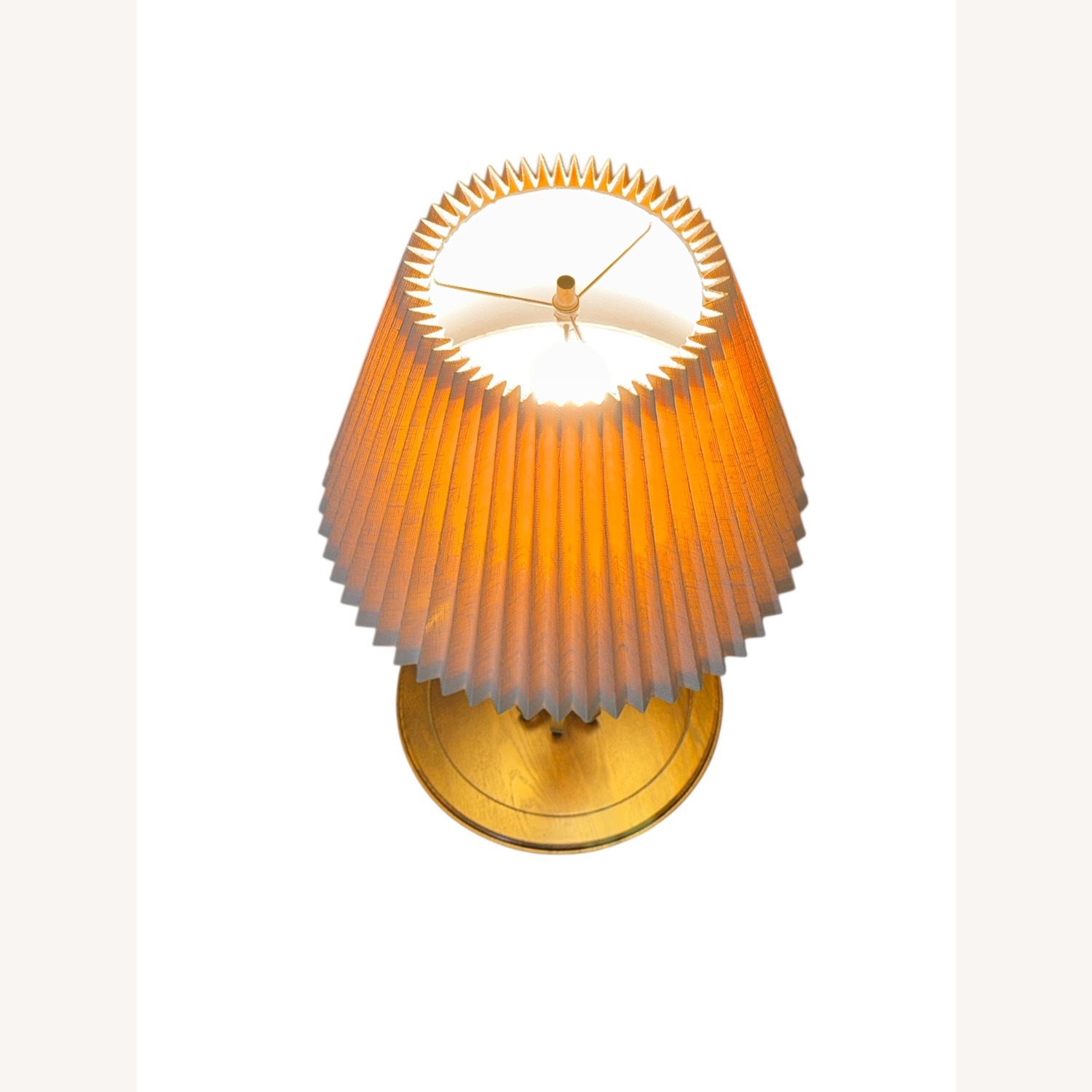 Vintage/Antique Natural Wood Table Lamp - image-13