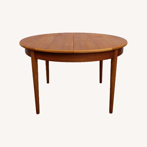 Used Vintage Mid Century Teak Extendable Dining Table for sale on AptDeco