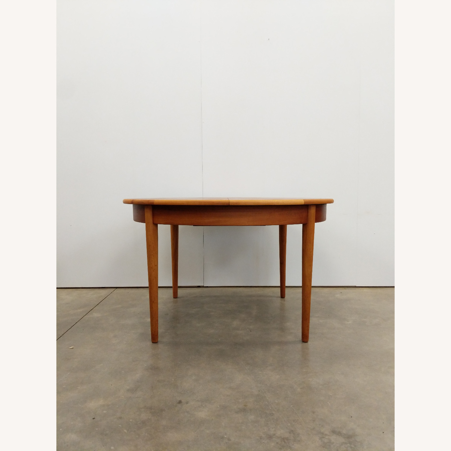 Vintage Mid Century Teak Extendable Dining Table - image-1