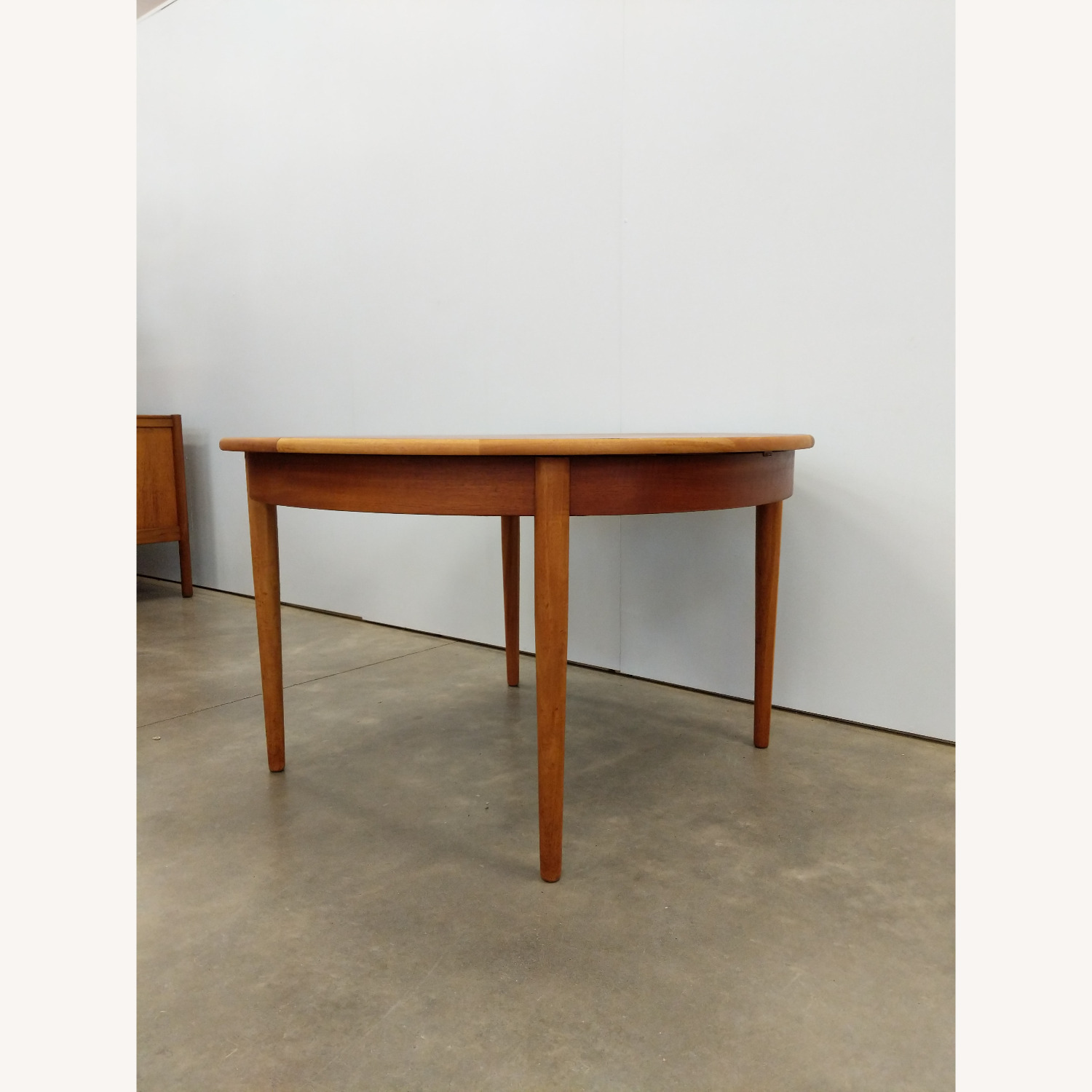 Vintage Mid Century Teak Extendable Dining Table - image-2