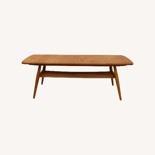 Used Vintage Mid Century Modern Coffee Table by Ercol for sale on AptDeco