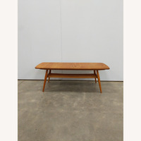 Vintage Mid Century Modern Coffee Table by Ercol