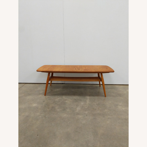 Used Vintage Mid Century Modern Coffee Table by Ercol for sale on AptDeco