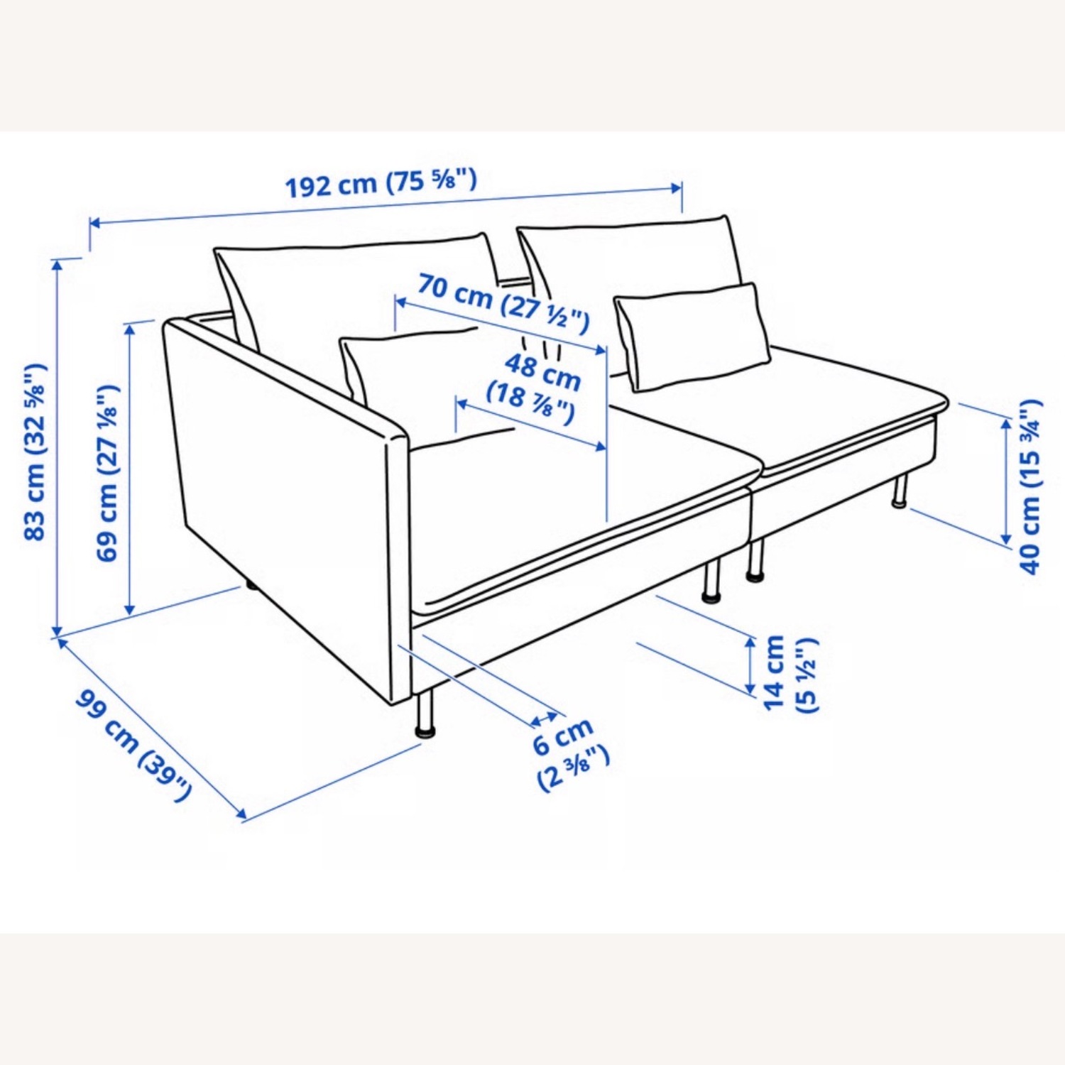 IKEA Soderhamn 3 Seater Sofa - image-2