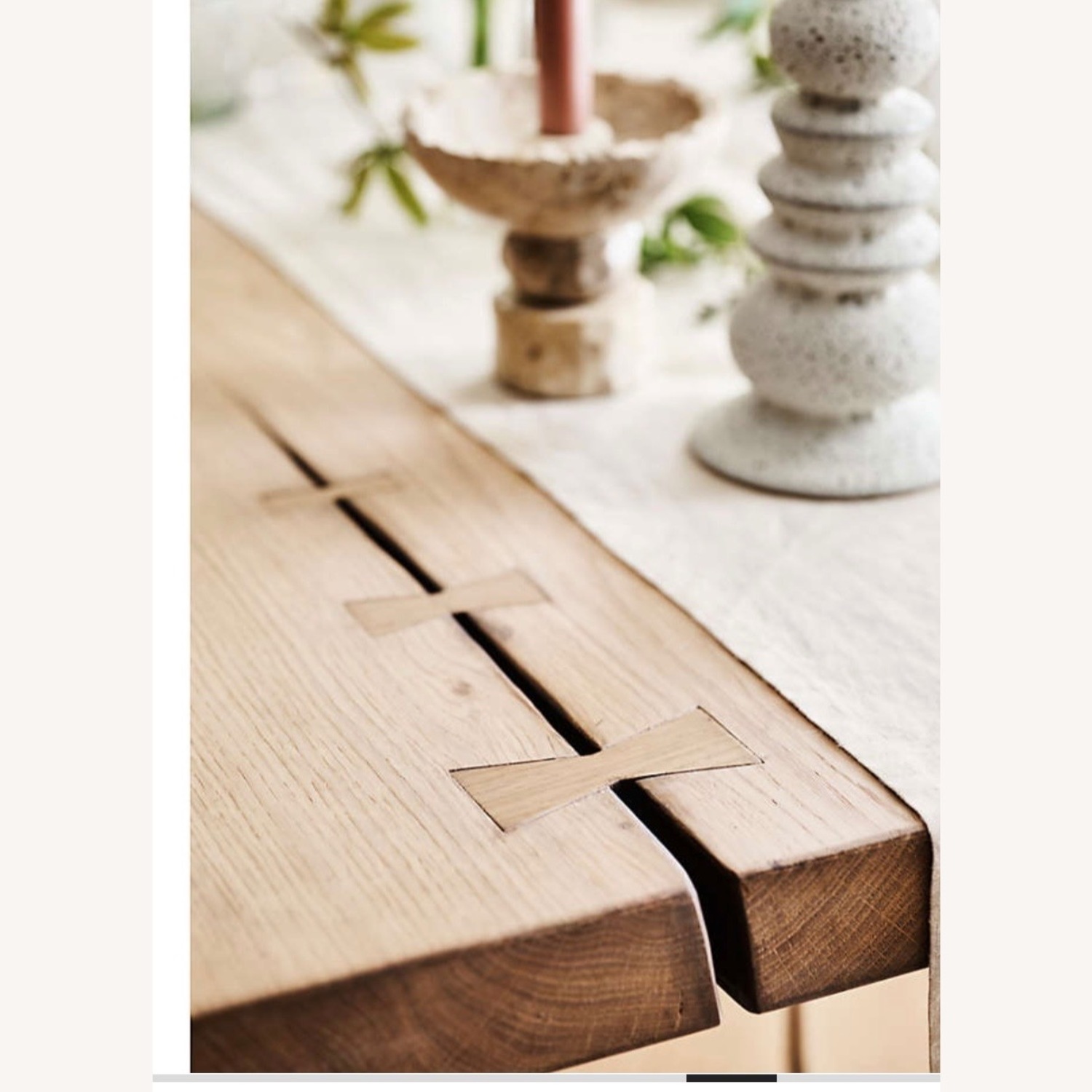 Crate & Barrel Natural Wood Dining Sets - image-3