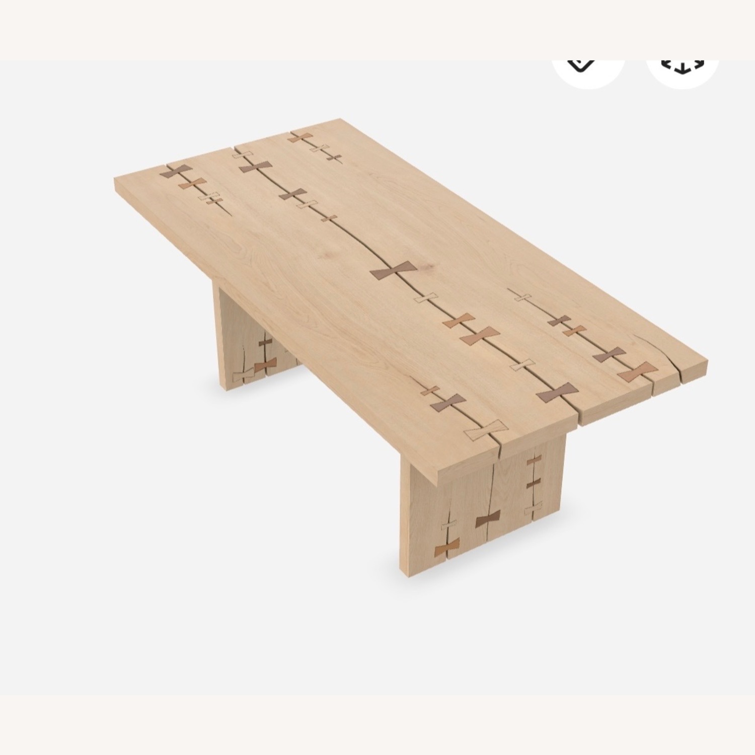 Crate & Barrel Natural Wood Dining Sets - image-6