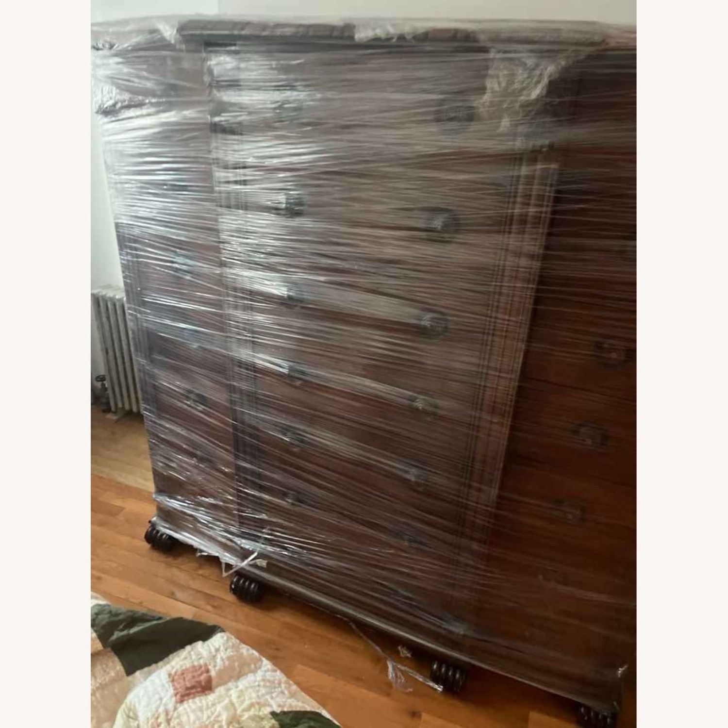 Tall Boy Cherry Dresser - image-3