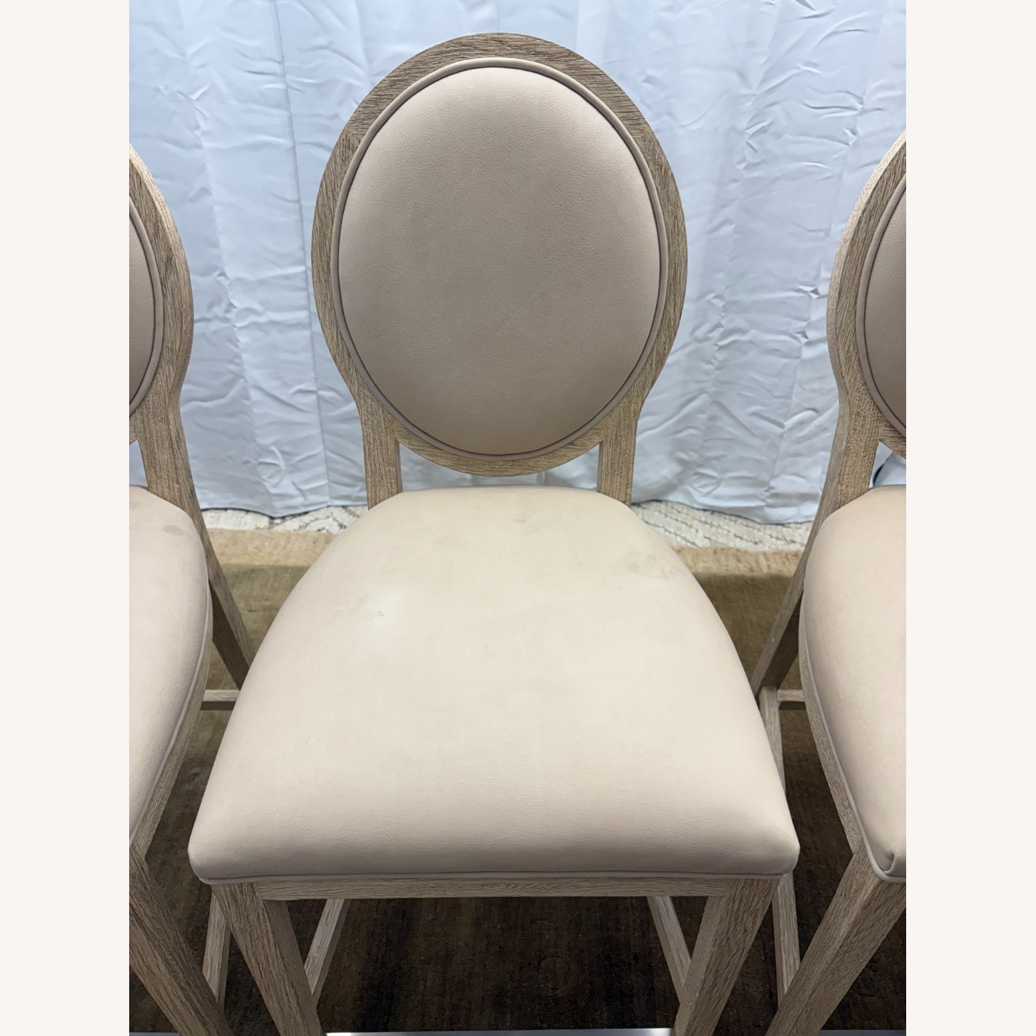 RH French Contemporary Leather Counter Stools (5) - image-12