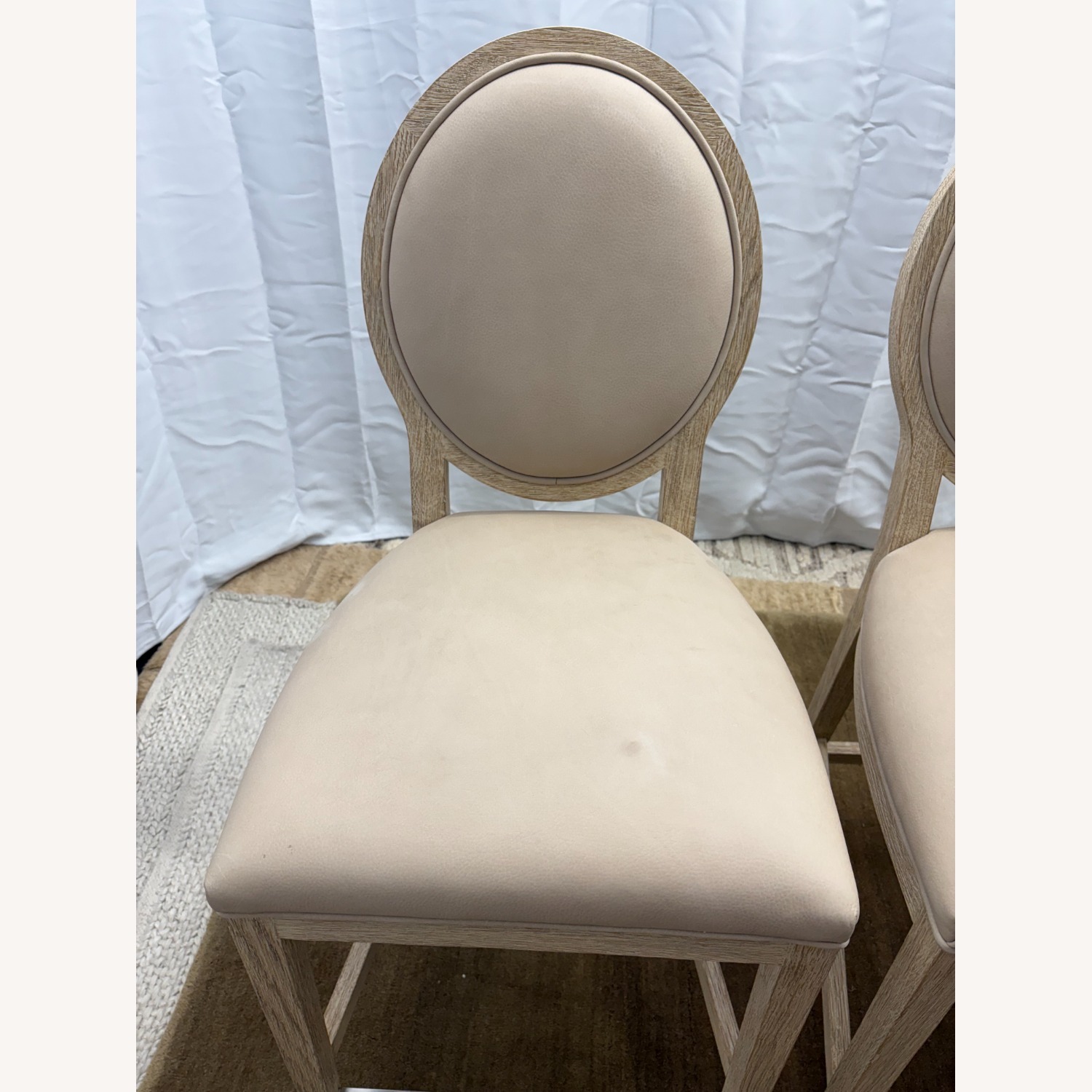 RH French Contemporary Leather Counter Stools (5) - image-15