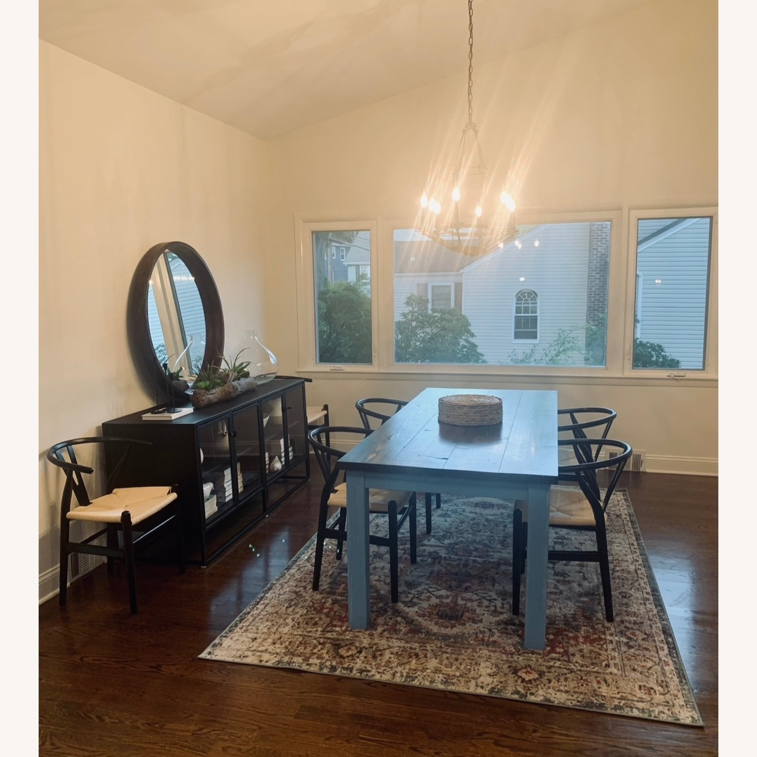 Poly and Bark Weave Black Dining Chairs - image-4