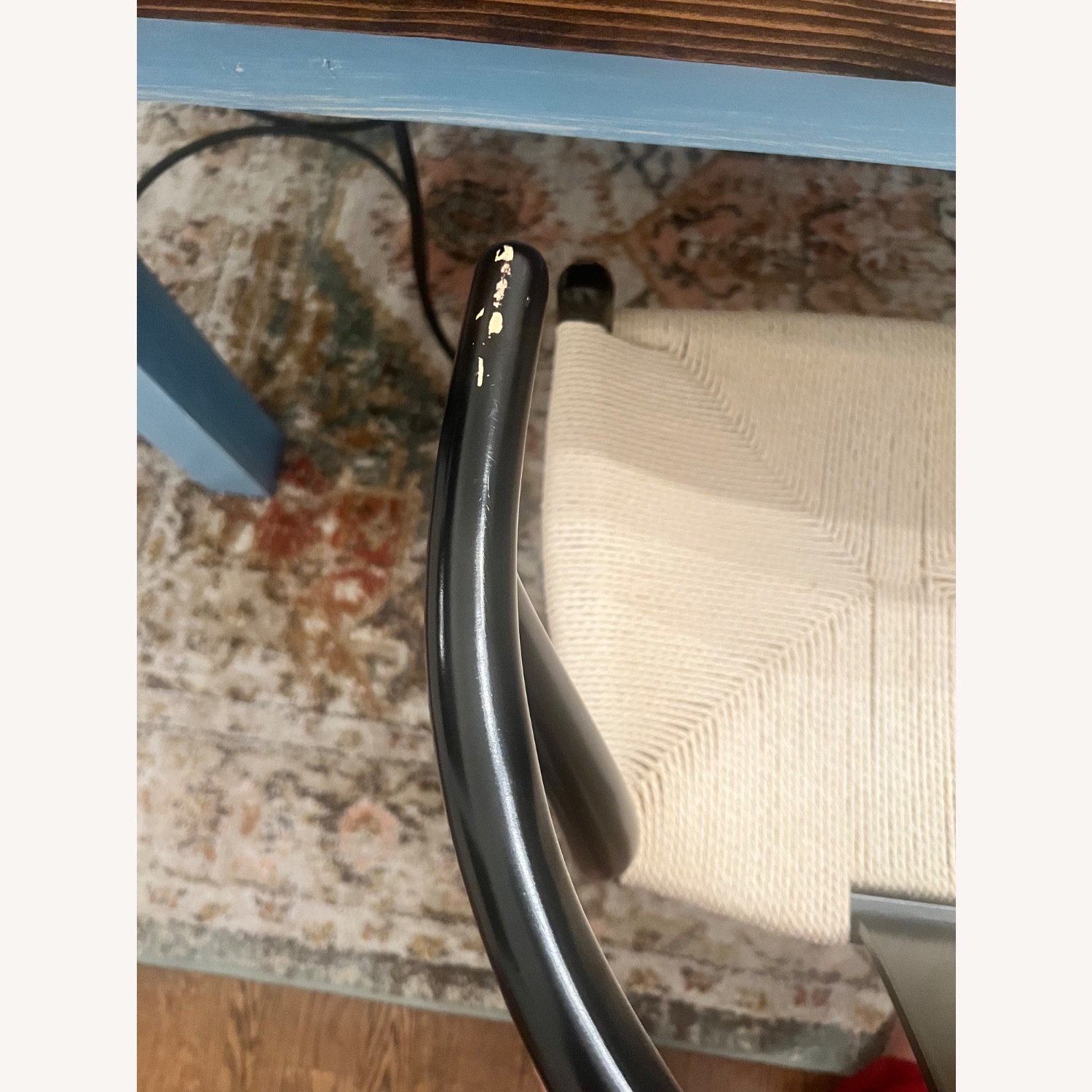 Poly and Bark Weave Black Dining Chairs - image-5