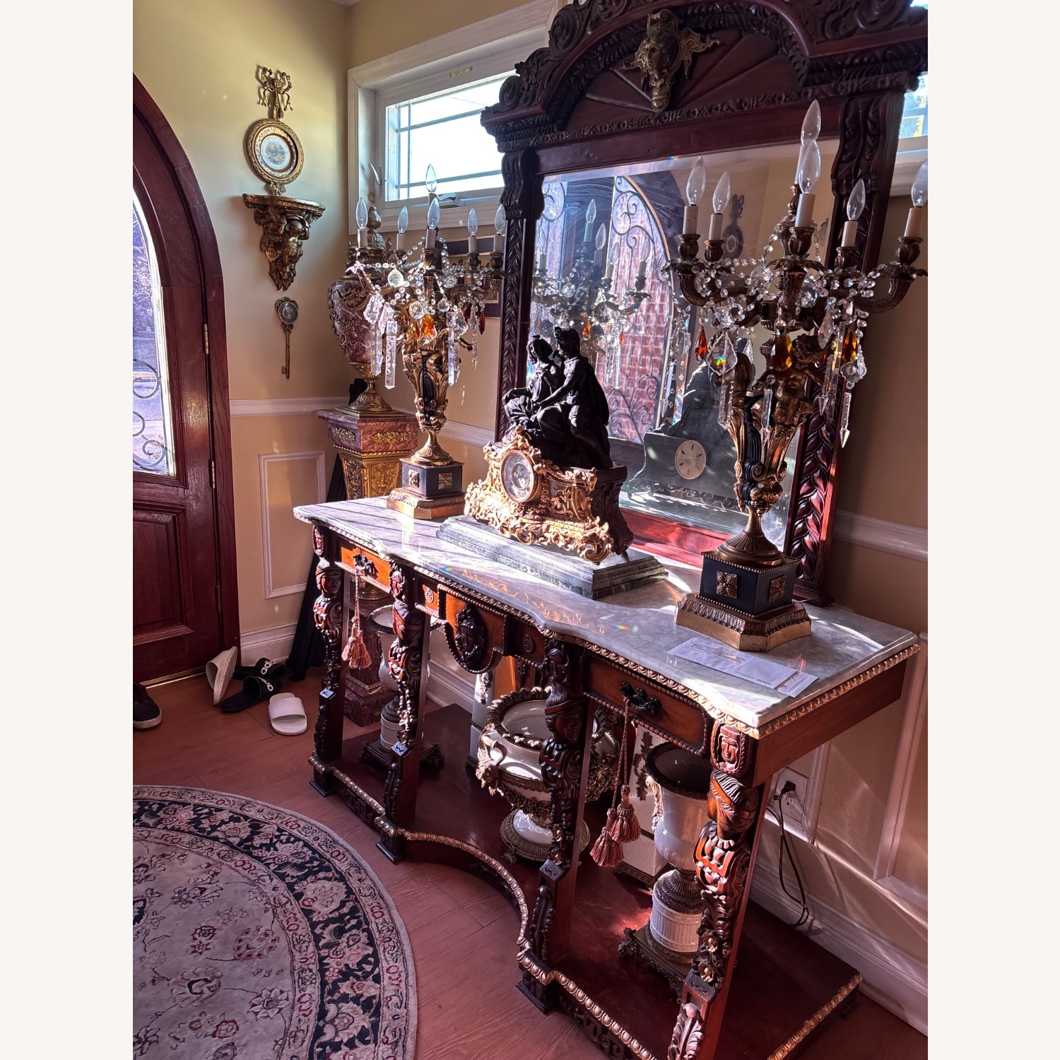 Antique Console Table  - image-1