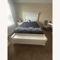 Ashley Furniture White Wood Queen Bed