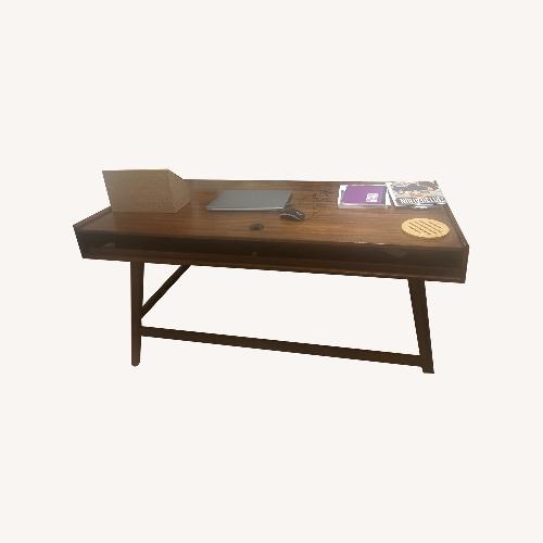 Used Vintage/Antique Dark Brown Desk for sale on AptDeco