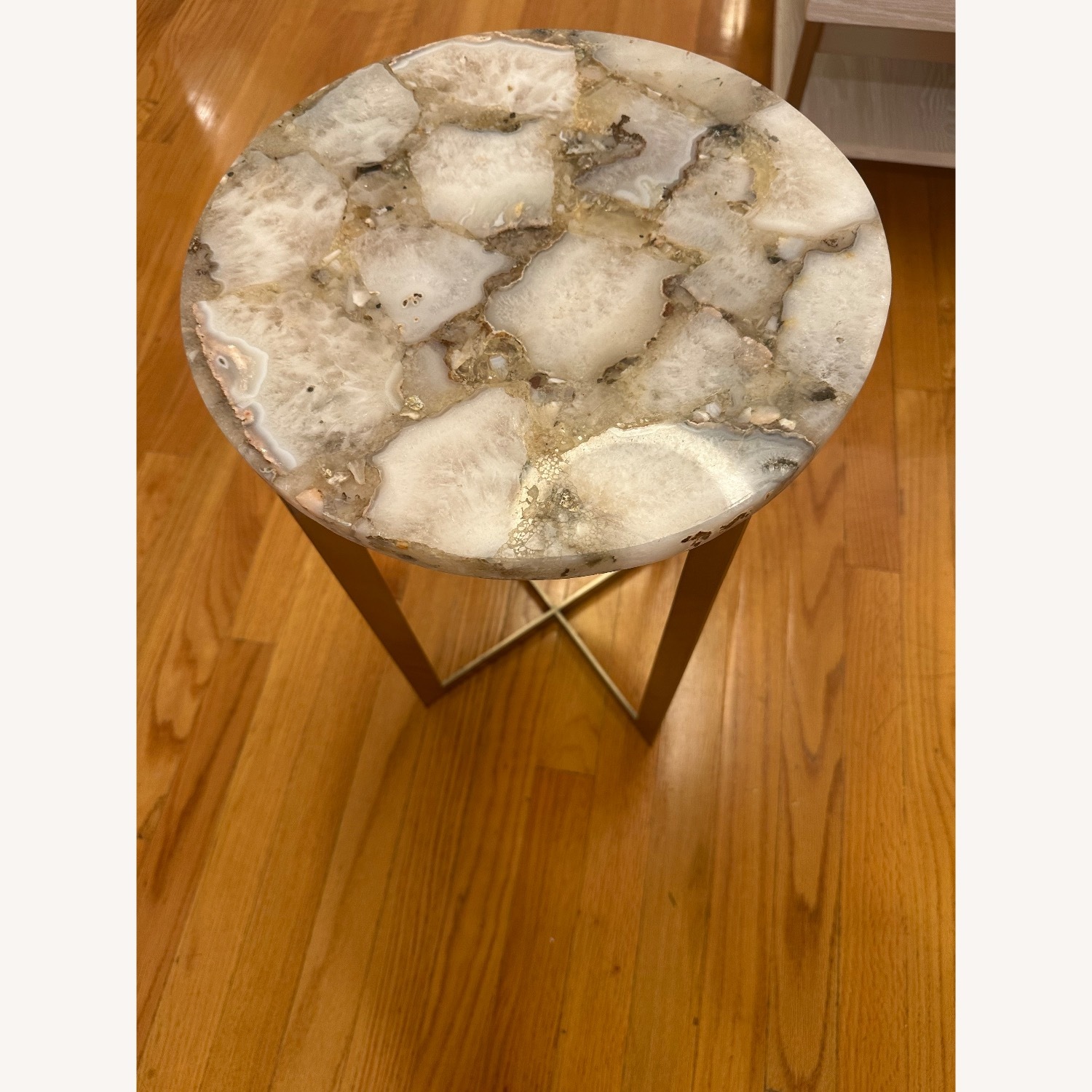 West Elm Agate Side Table (13") - image-1