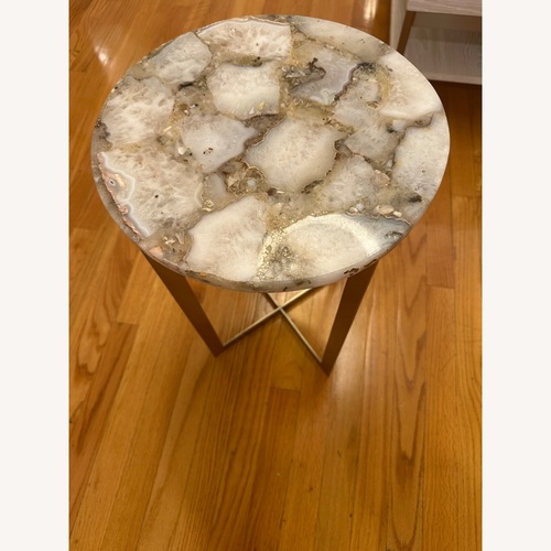 Used West Elm Agate Side Table (13") for sale on AptDeco
