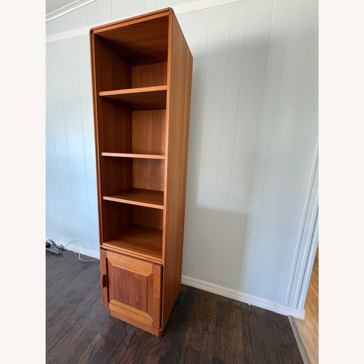 Mid Century Danish Modern Teak  Wood Bookcase - image-6