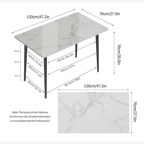 Used Wisfor Sintered Stone Dining Table for sale on AptDeco