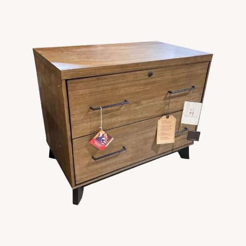 Used Martin Furniture Avery Brown Lateral File Cabinet for sale on AptDeco
