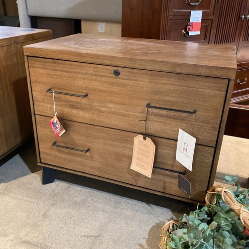 Used Martin Furniture Avery Brown Lateral File Cabinet for sale on AptDeco