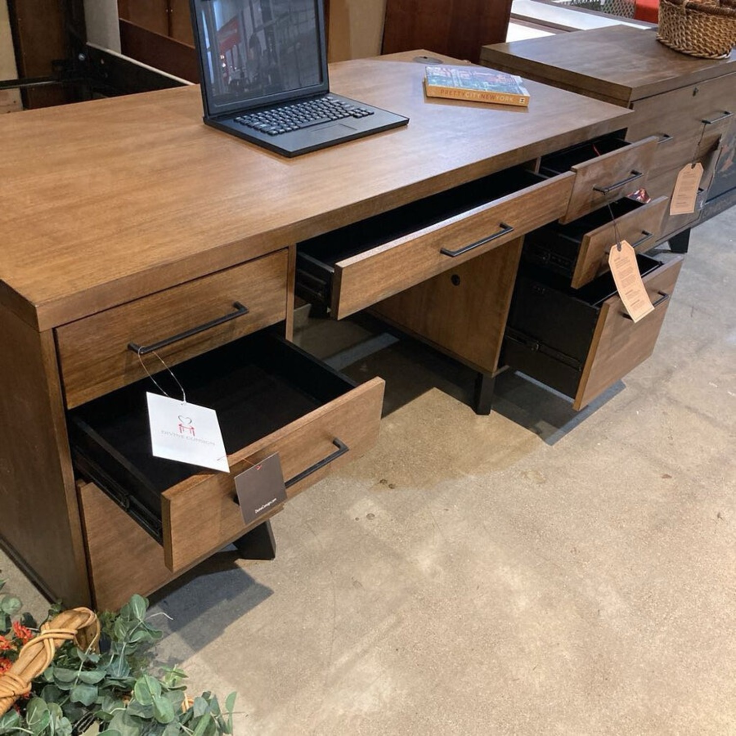 Avery Double Pedestal Executive Desk - image-5