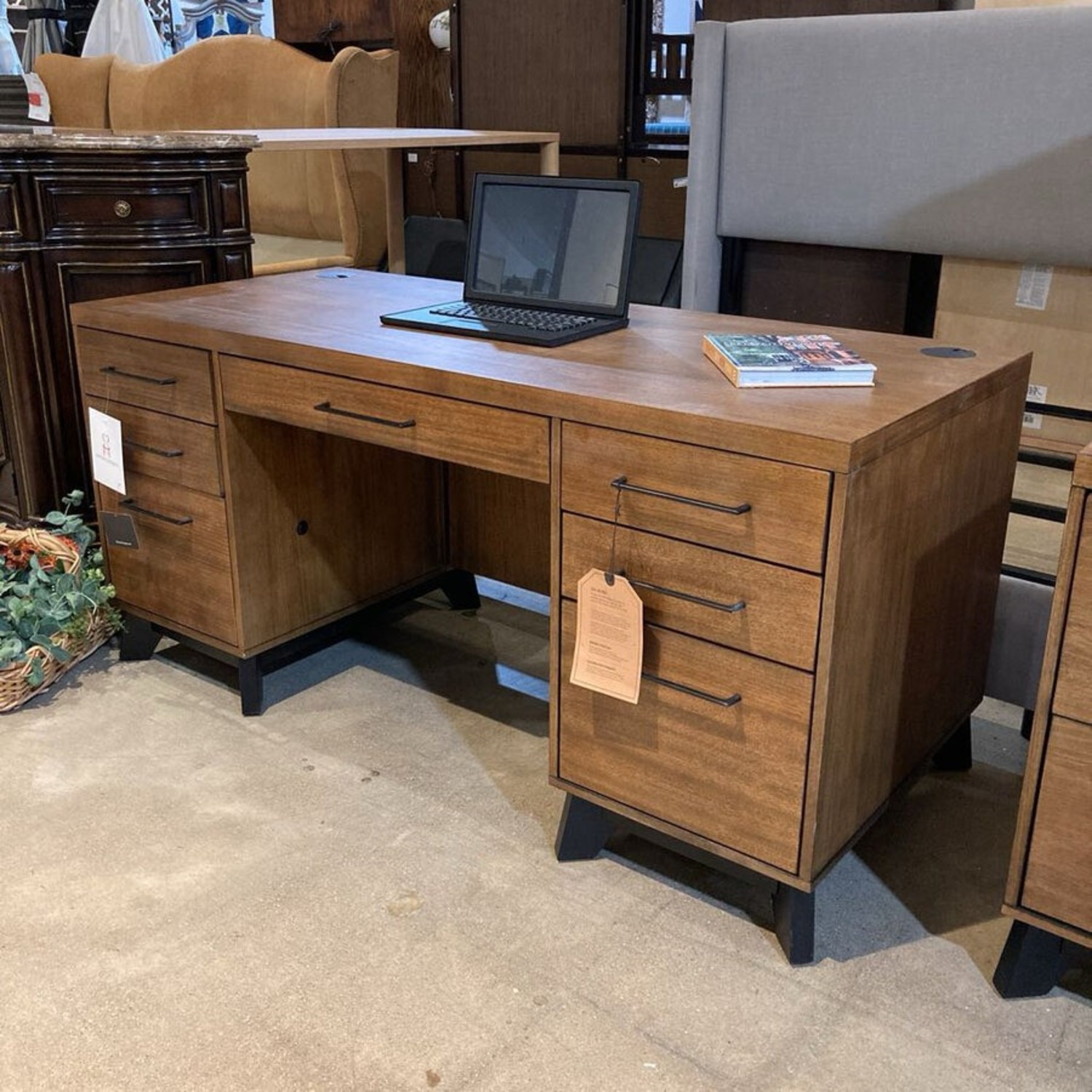 Avery Double Pedestal Executive Desk - image-1