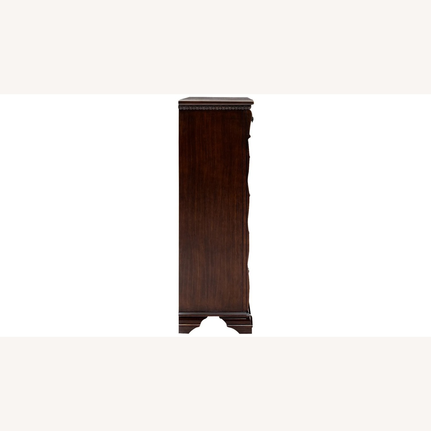 Raymour & Flanigan Dark Brown Wood Dresser - image-2