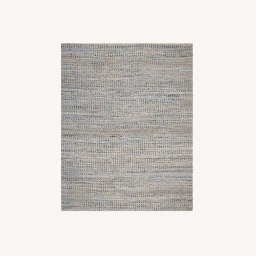 Used Safavieh Blue Jute Area Rug 8' x 10' for sale on AptDeco