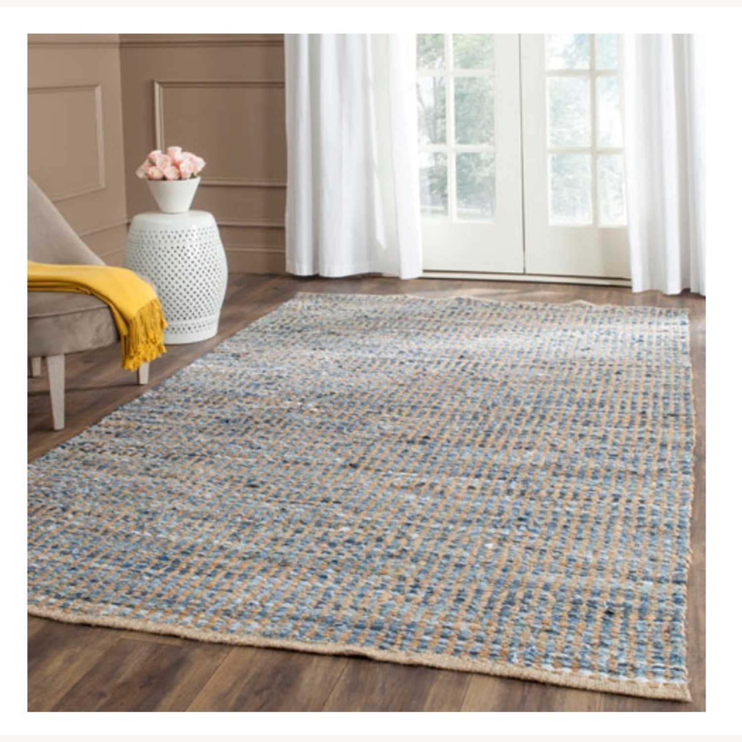 Safavieh Blue Jute Area Rug 8' x 10' - image-3