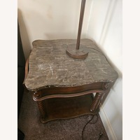 Raymour & Flanigan Dark Brown Coffee Table