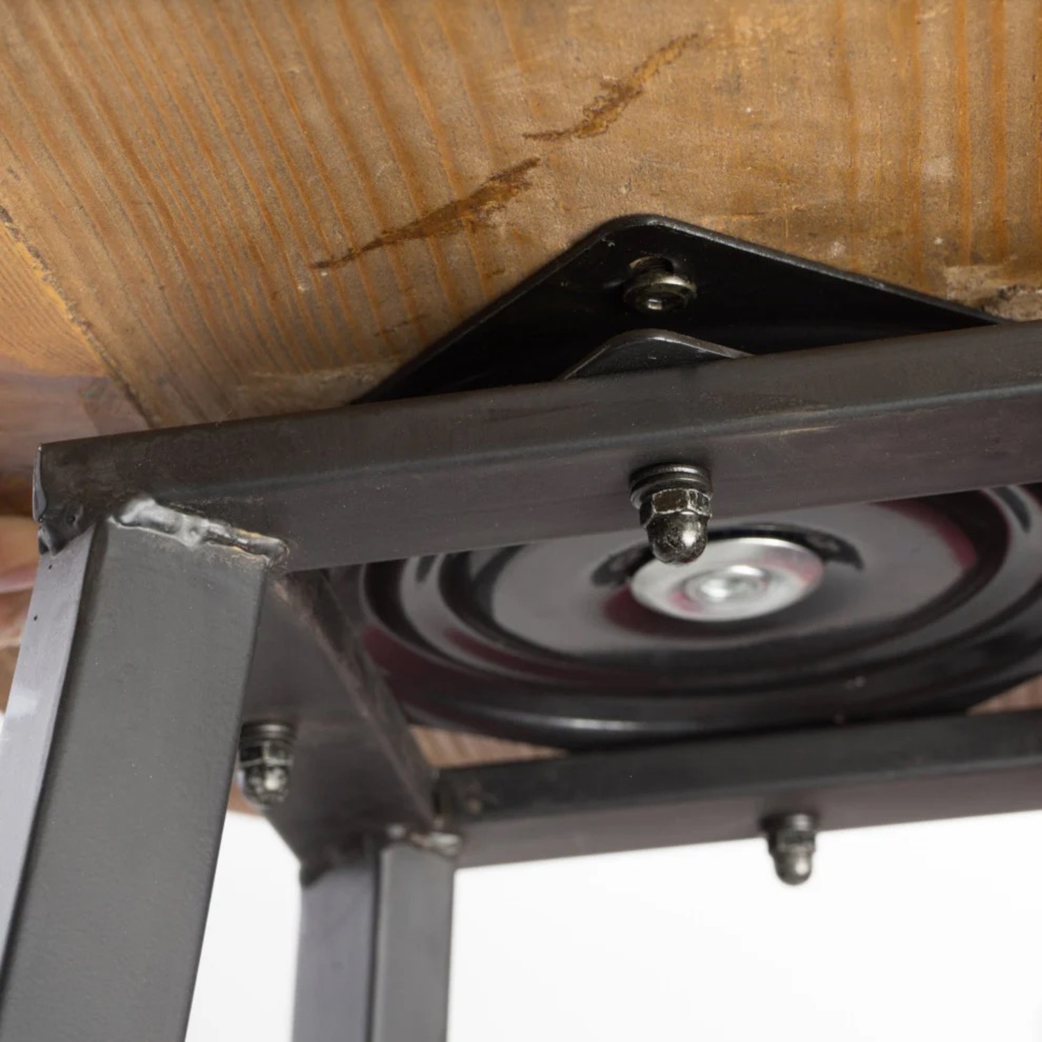 Houzz Light Brown Wood Stools - image-5