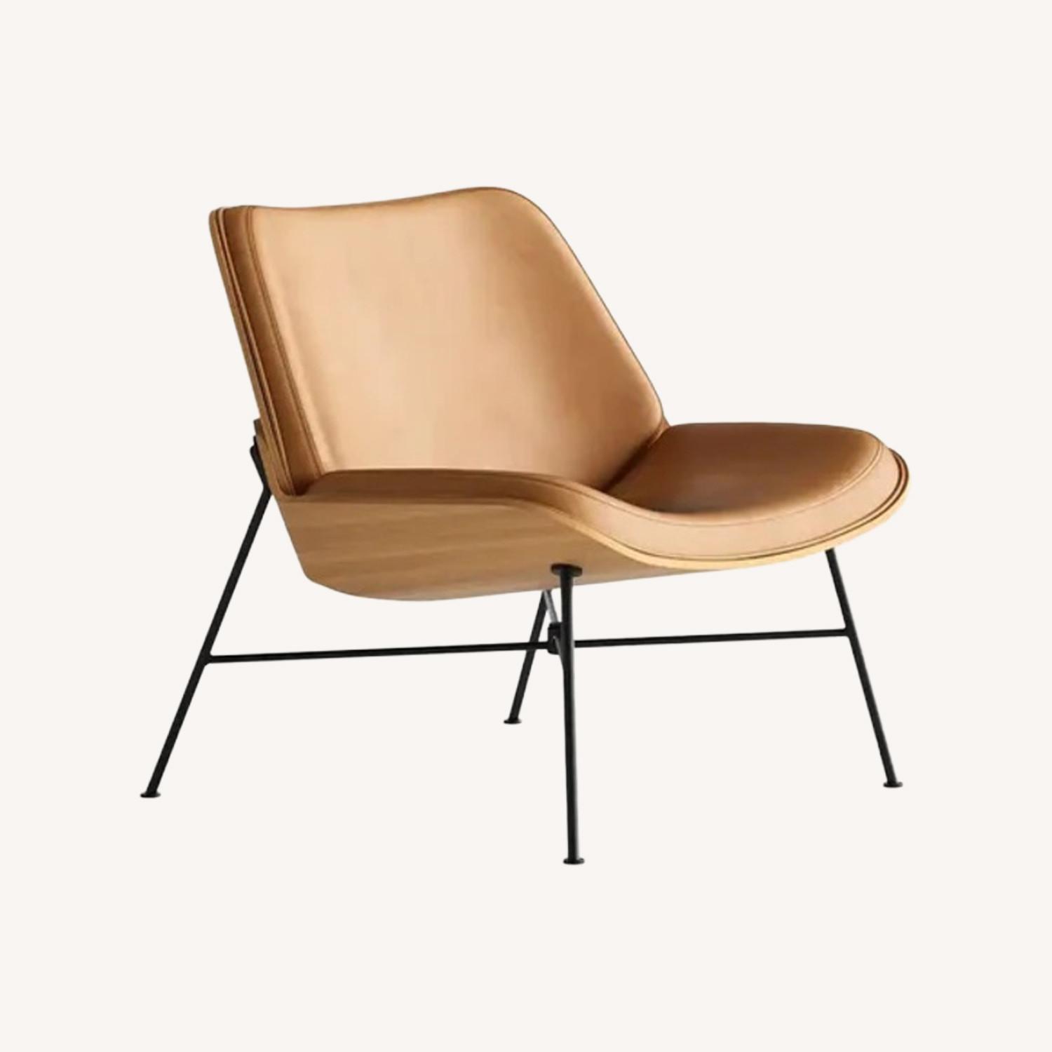 Vesper Leather Lounge Chair - image-0