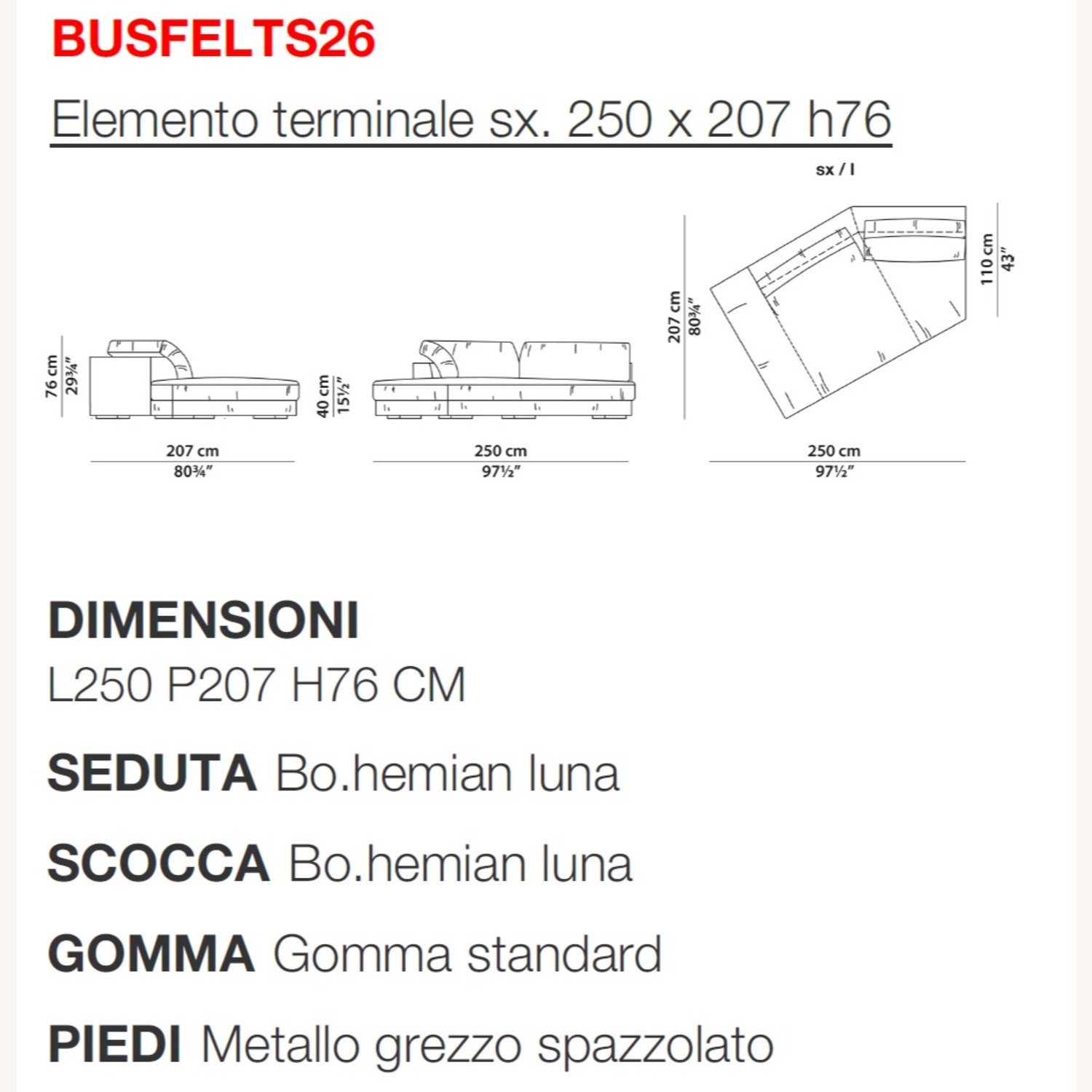 Baxter Budapest Soft Sectional Sofa  - image-6