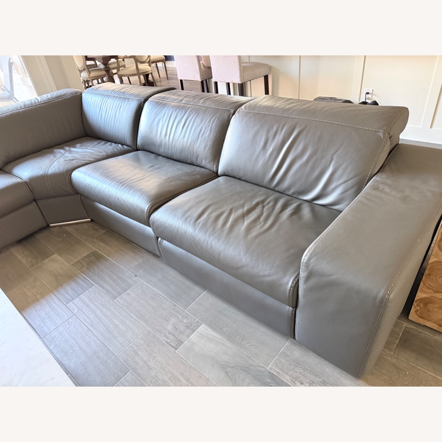 Copenhagen Living Light Gray 5 Seater Sofa - image-1