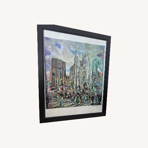 Used Kamil Kubik St. Patrick Serigraph for sale on AptDeco