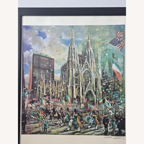 Used Kamil Kubik St. Patrick Serigraph for sale on AptDeco