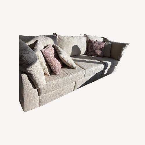 Used Gallery Furniture Natural 3+ Piece Sectional for sale on AptDeco