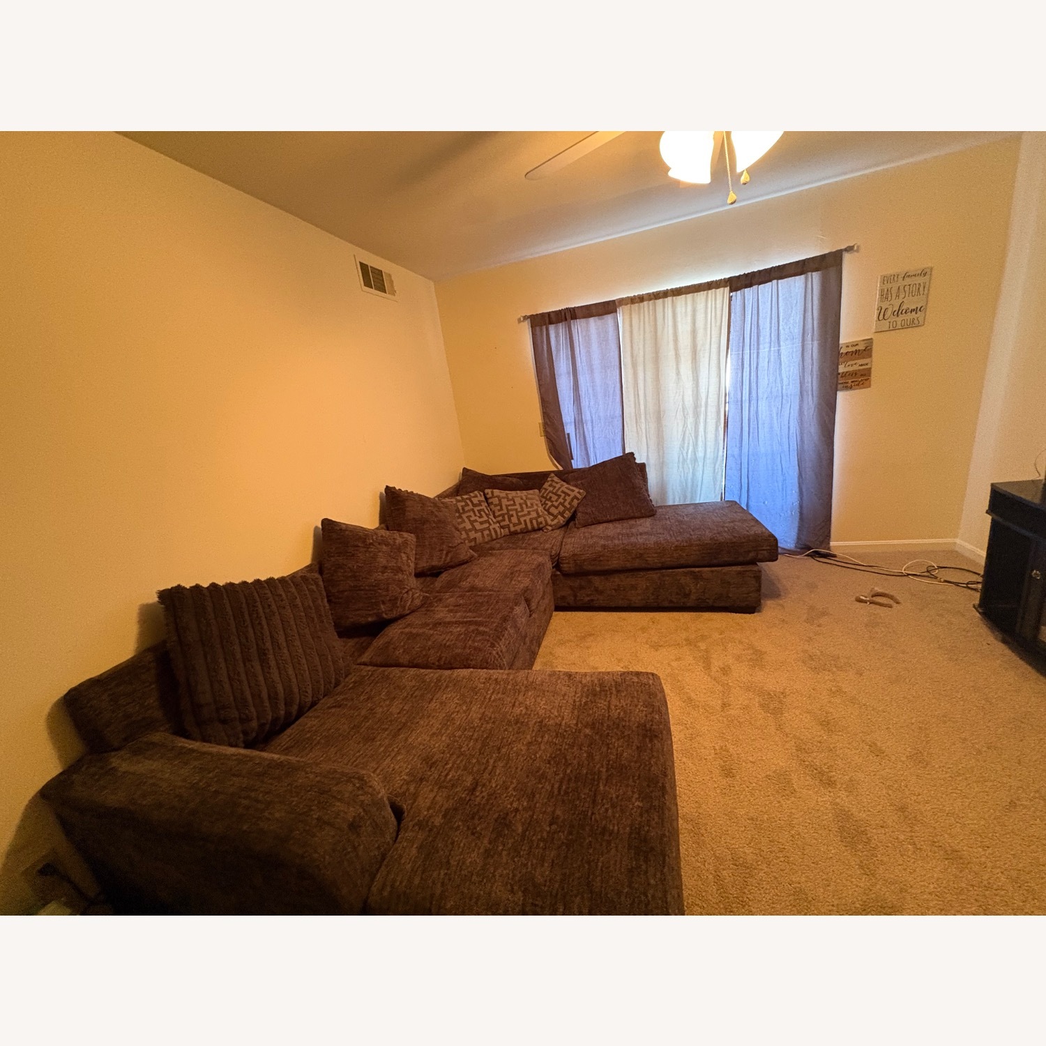 Dark Grey 3- piece Sectional  - image-3