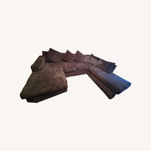 Used Dark Grey 3- piece Sectional  for sale on AptDeco