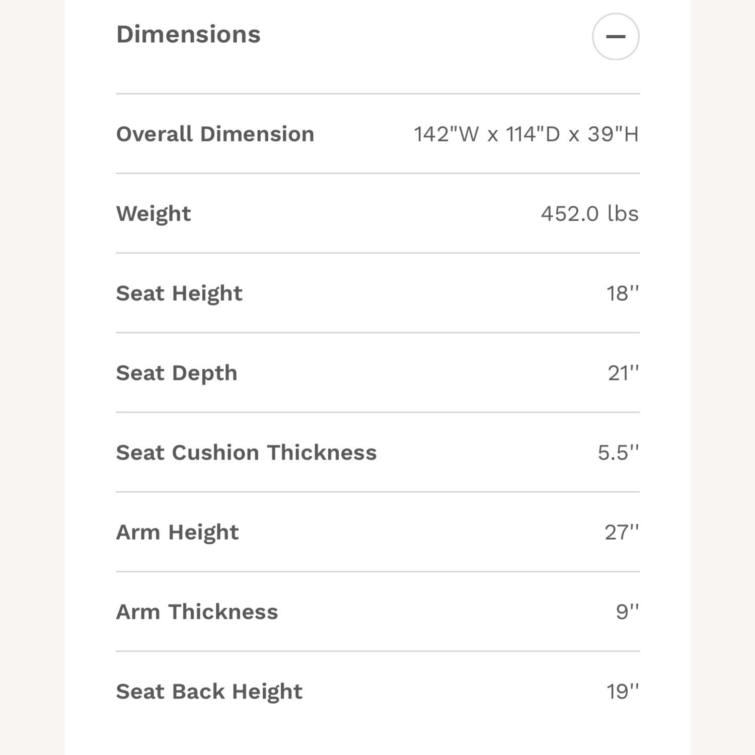 Juno Denim 142'' 4 Piece Chaise Sectional with Ottoman - image-4