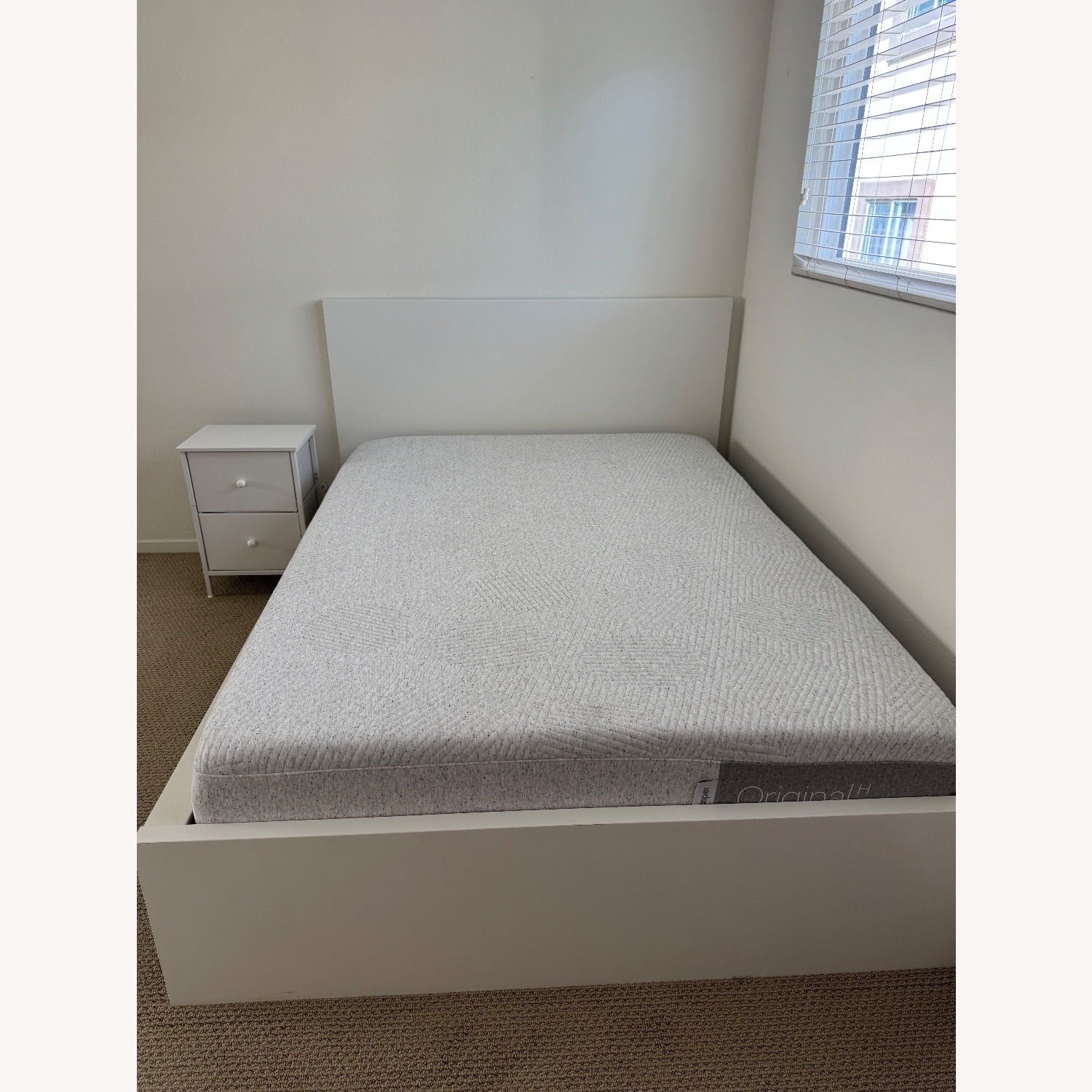 IKEA MALM White Full Bed - image-3