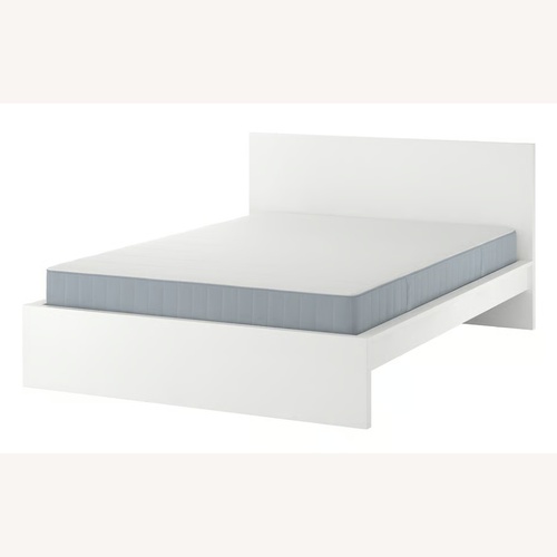Used IKEA MALM White Full Bed for sale on AptDeco
