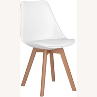 White Plastic Dining Chairs