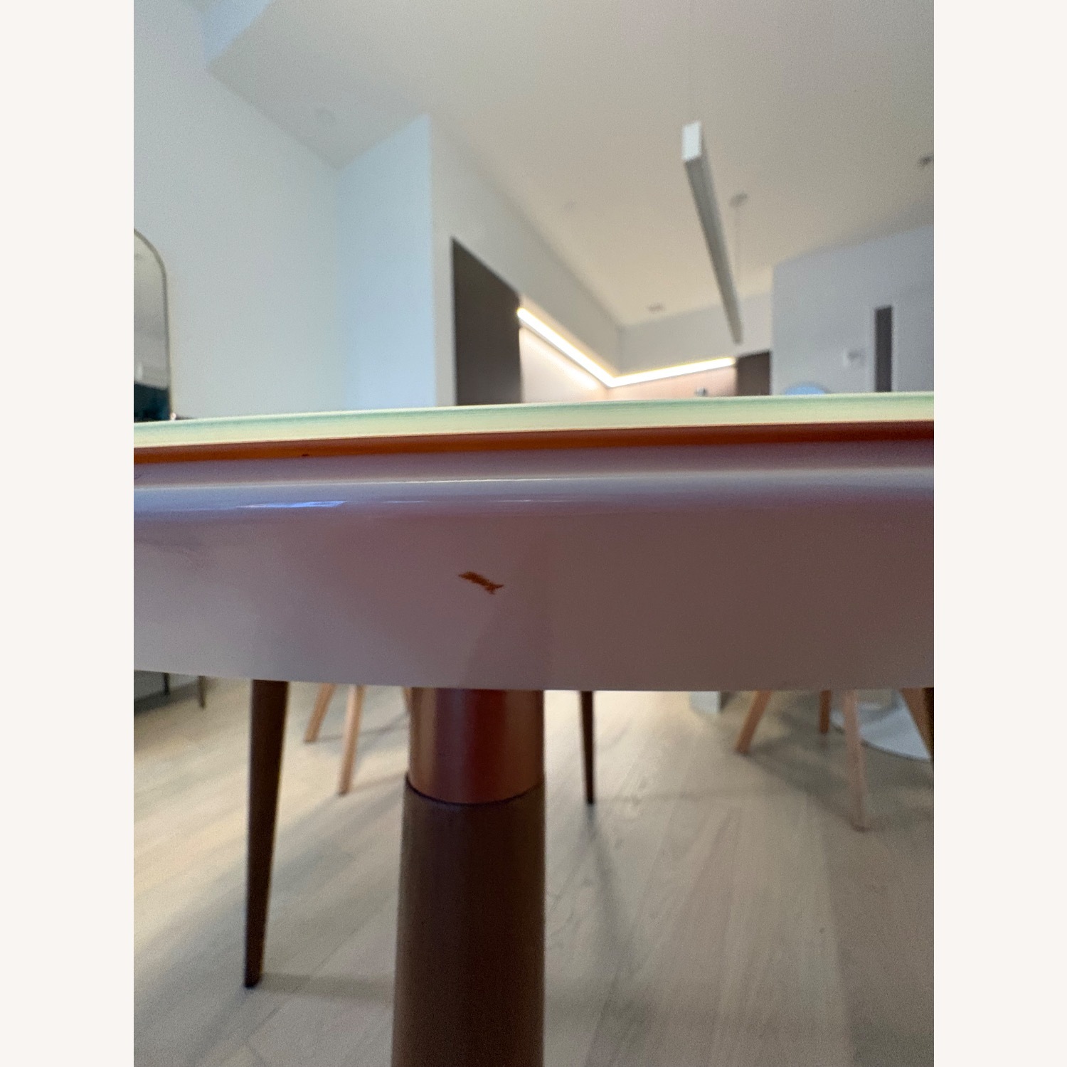 Natural Glass Dining Table - image-4