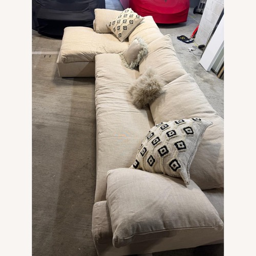 Used Leather Italian USA Sofa for sale on AptDeco