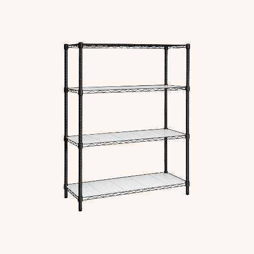 Used Amazon Black Metal Wall Shelf for sale on AptDeco