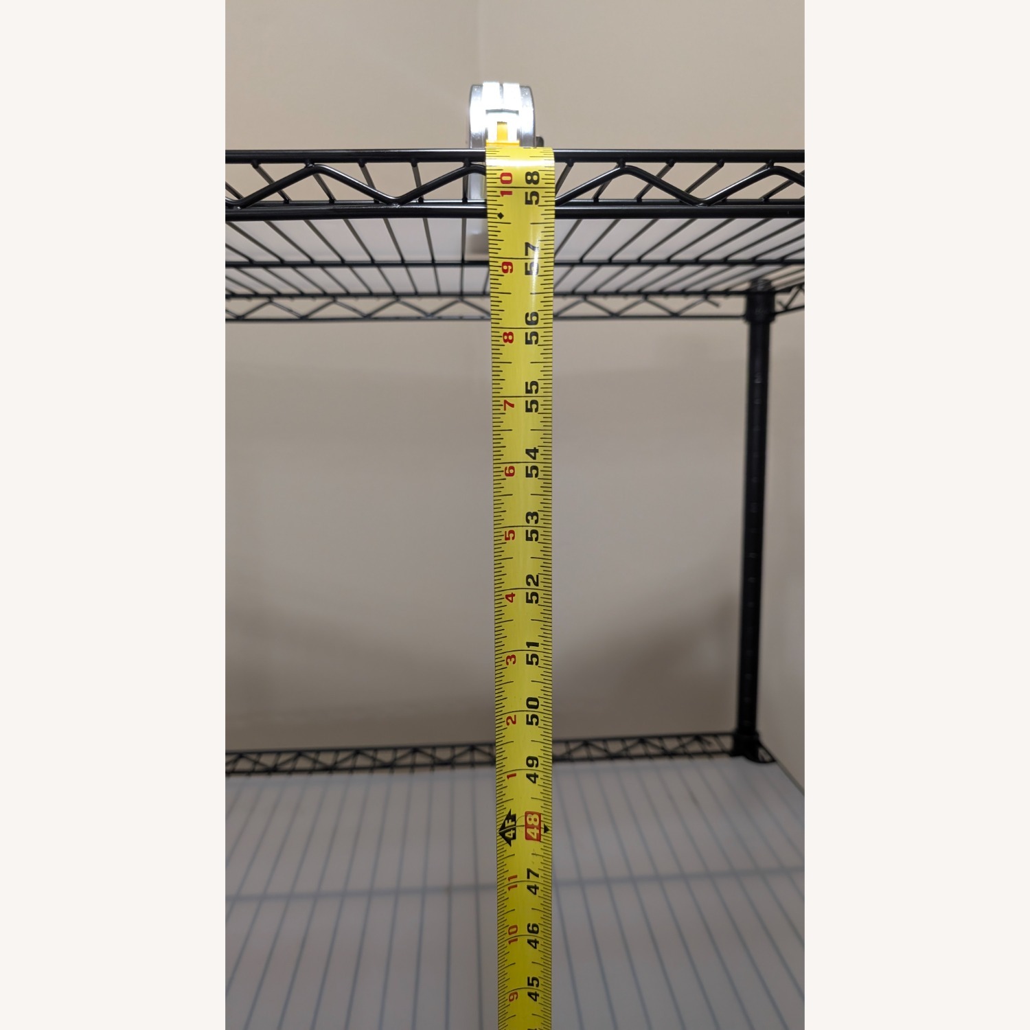 Amazon Black Metal Wall Shelf - image-5