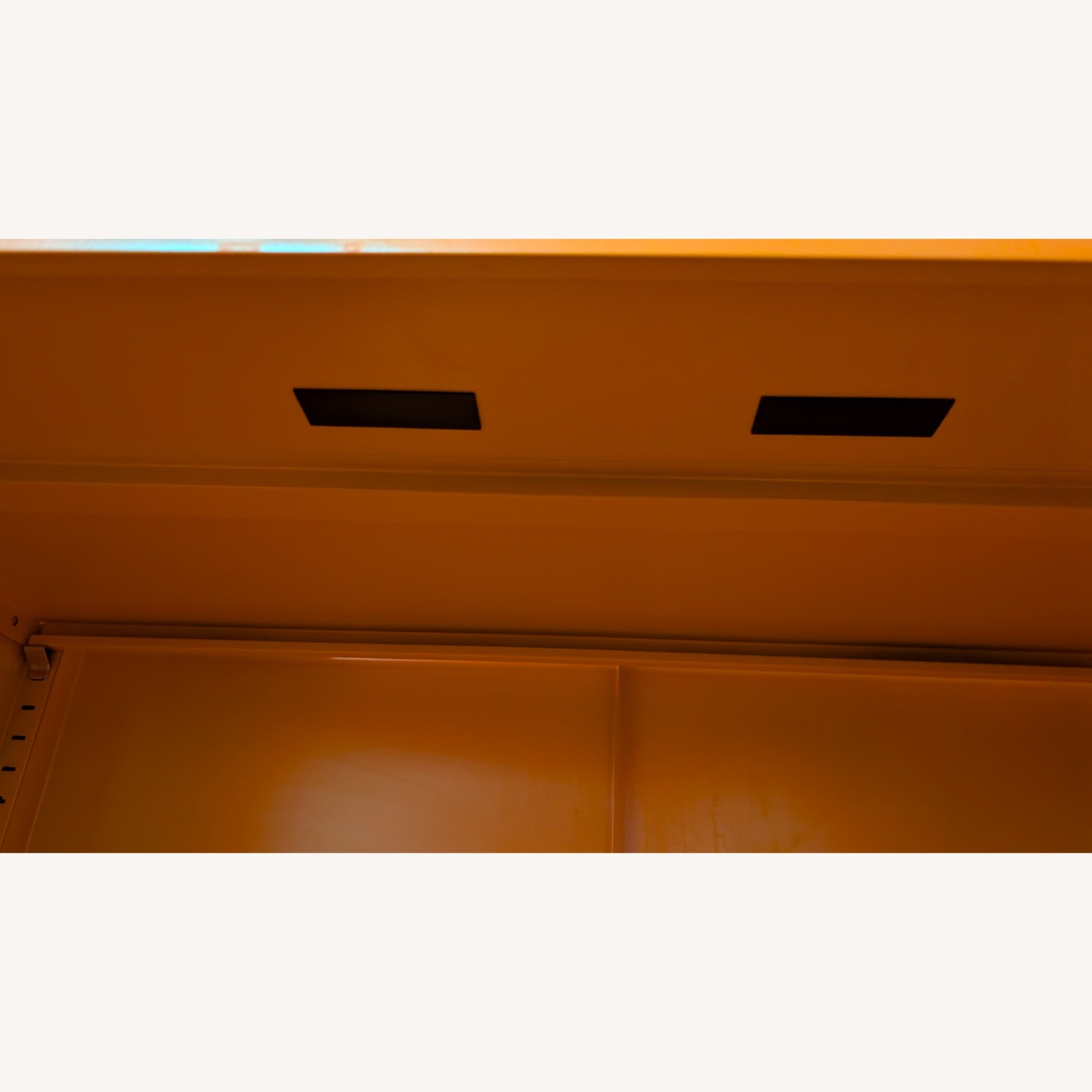 Amazon Orange Metal Armoire - image-12