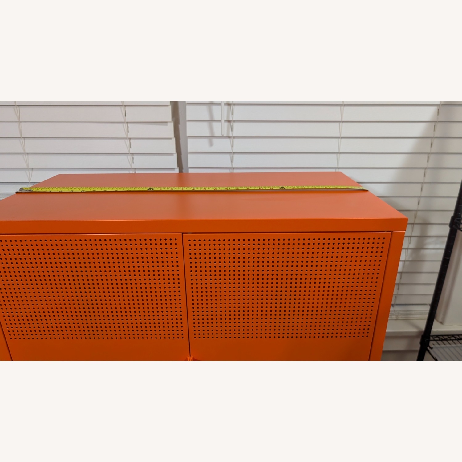 Amazon Orange Metal Armoire - image-15