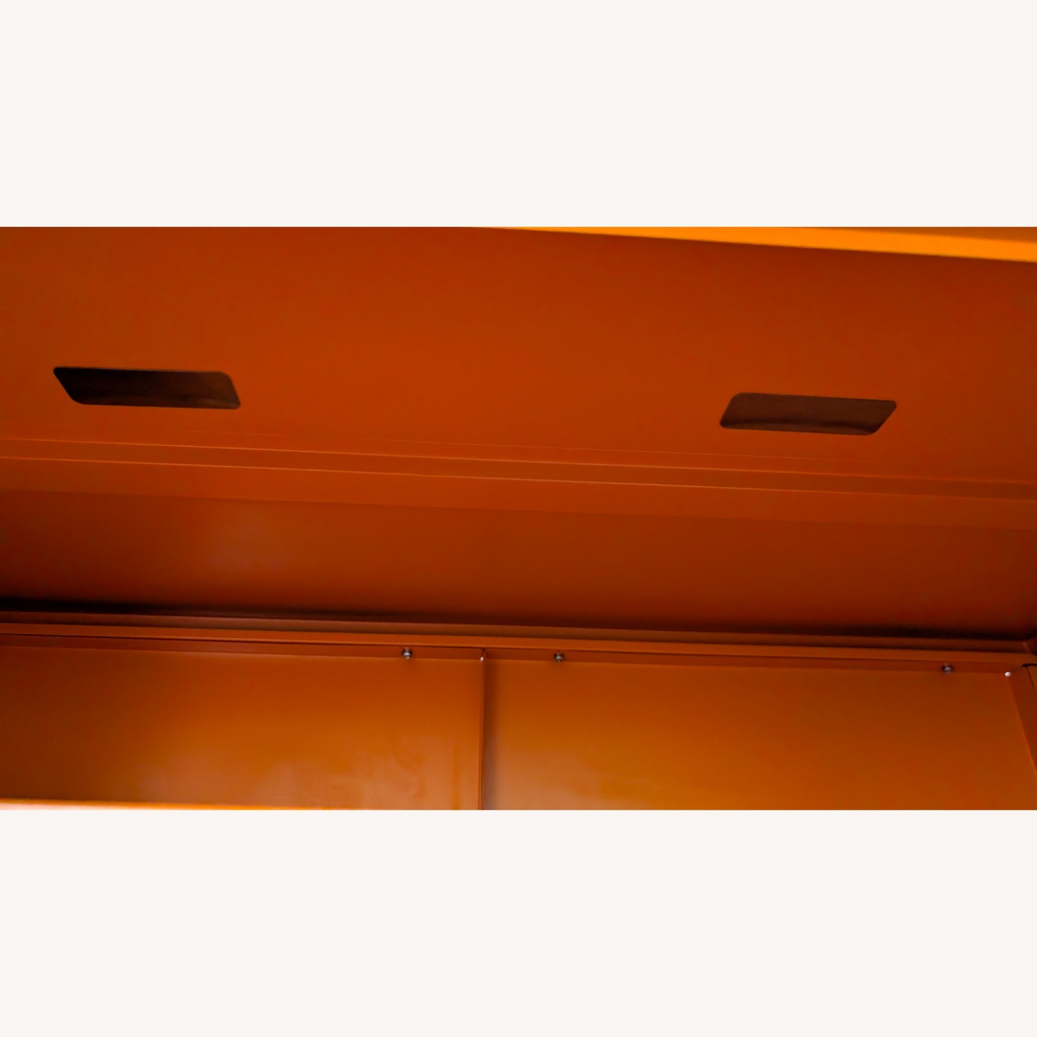 Amazon Orange Metal Armoire - image-14